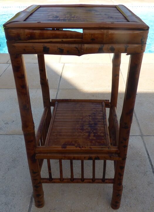 Bamboo harness with removable shelf