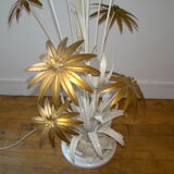 Vintage floral floor lamp Hans Kogl