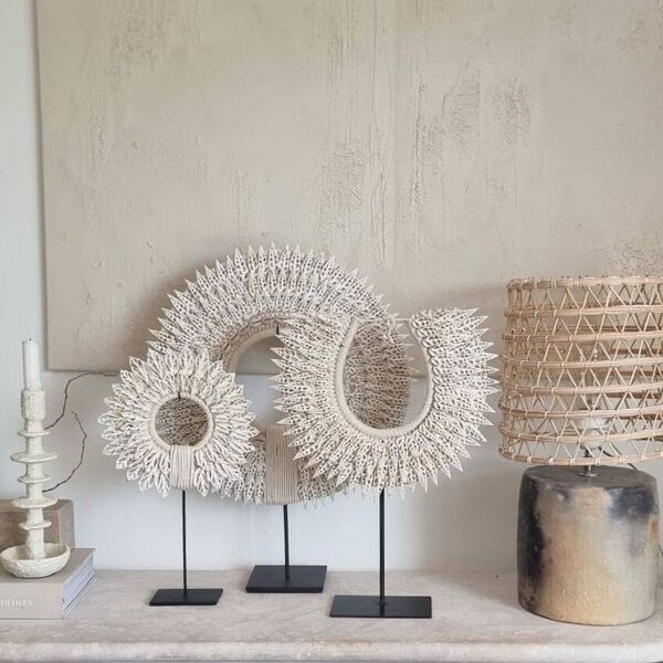 Collier Papou décoratif en coquillages