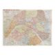 Carte vintage Paris et ses quartiers 1970