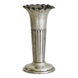 Small vintage soliflore in patinated light metal