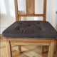 Set of 4 sculpted oak chairs – 1940s Art Deco style