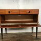 Enfilade kama / meuble tv / hifi commode vintage - teck - 50/60 - legrand design
