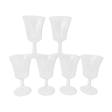 6 verres à pied Selency x Monoprix Croisé Laroche
