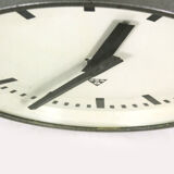 Double sided railway clock from pragotron, 1970