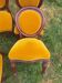 6 mahogany medaillon chairs from Louis Philippe 19th century