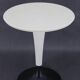 1990s Kartell Dr. Na Table in Cream White and Black by Philippe Starck, Italy