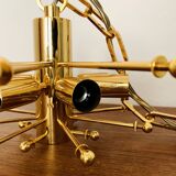 Austrian Palazzo Ice Glass Chandelier by J.T. Kalmar