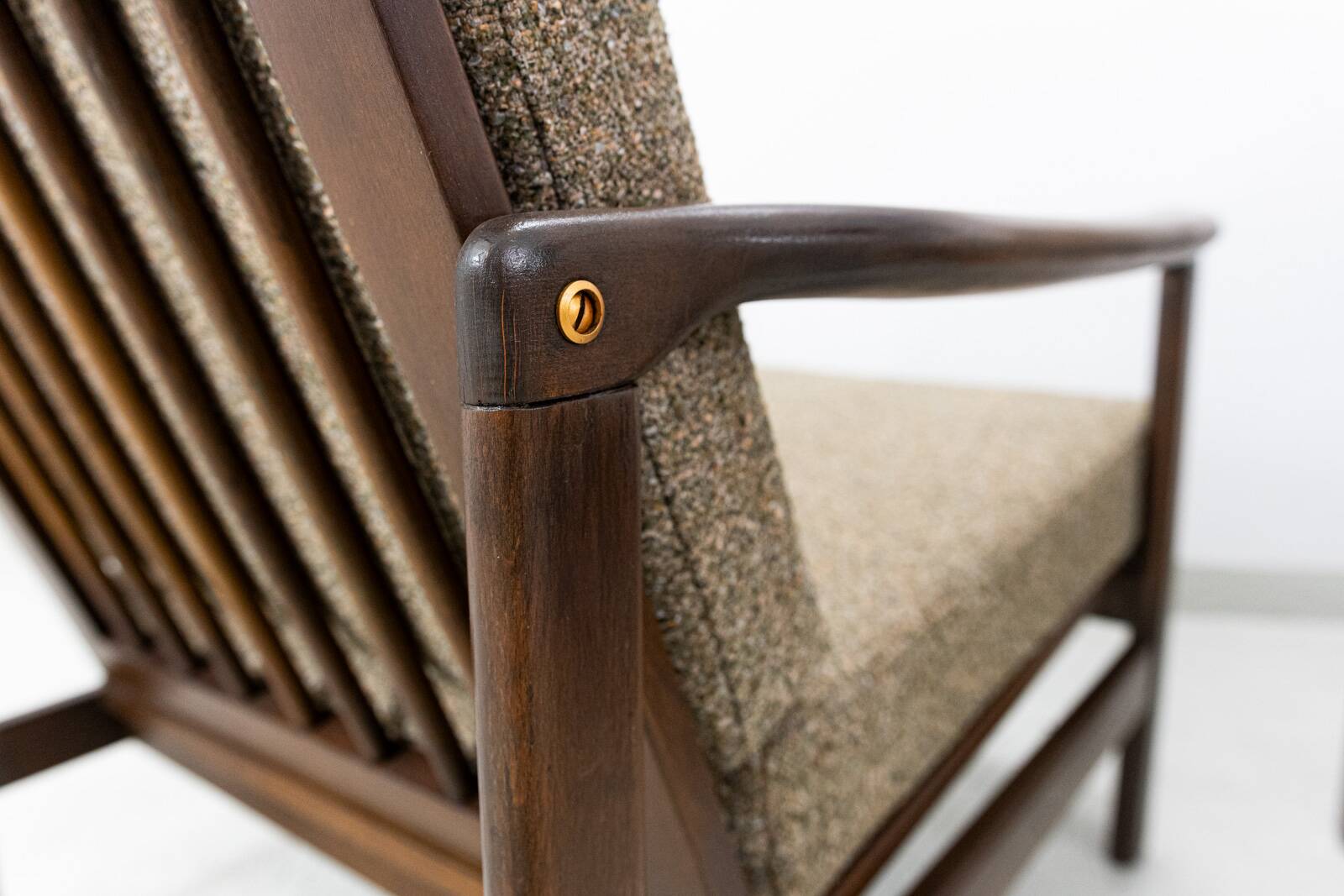 Mid Century Armchairs By Zenon Bączyk, 1960's, Set Of 2