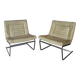 Rare pair of prototype armchairs by Erik Jorgensen.