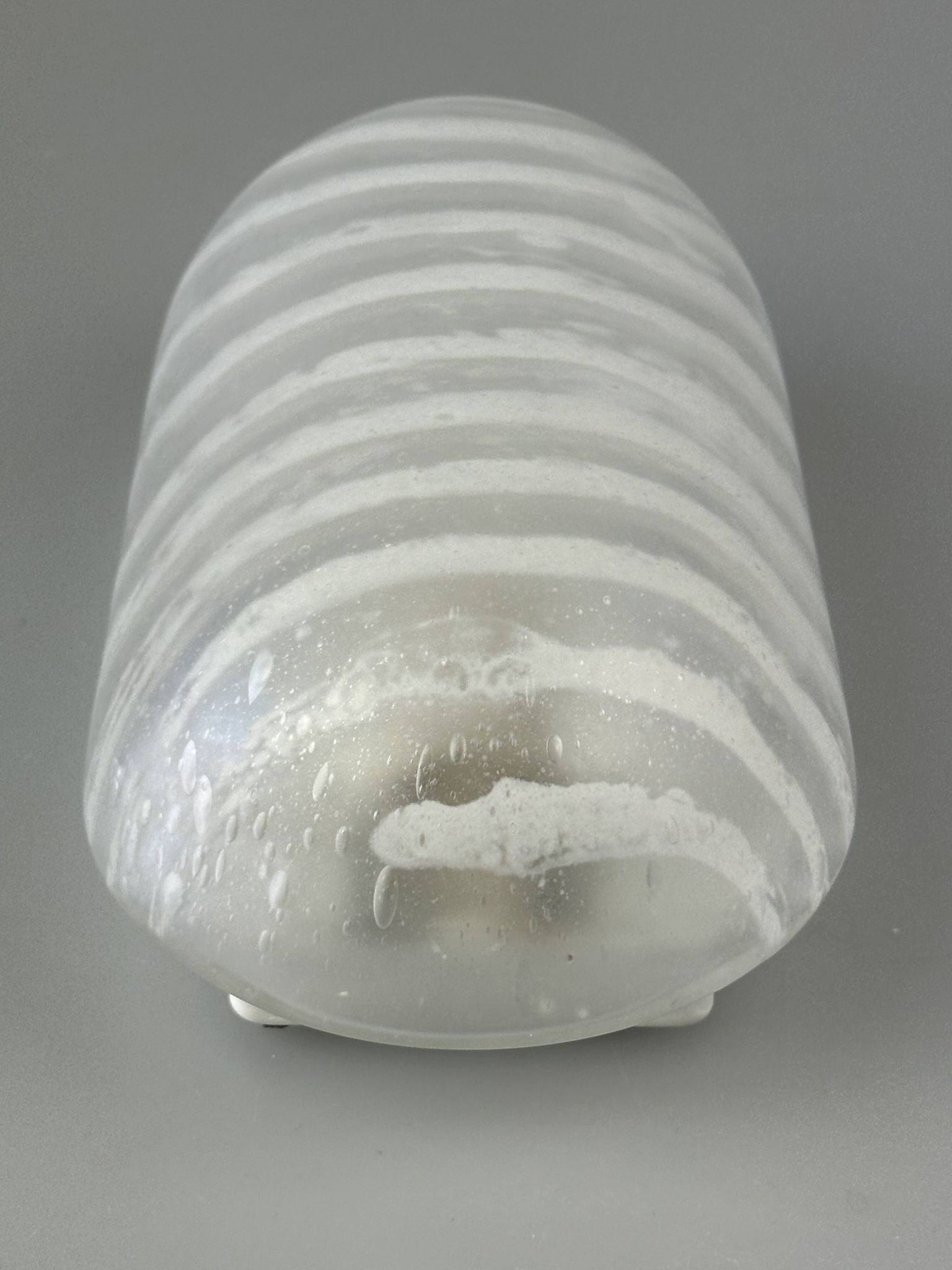 1960s/70s Wall Lamp Peill & Putzler Germany Glass & Metal Space Age Design