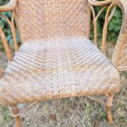 Art Deco Riviera rattan armchair