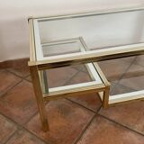 Table basse Roche Bobois. 1970. Hollywood Regency. 110x75