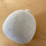 Lot de 3 vases grès blanc