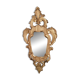 Mirror carved in gilded wood, 19th century