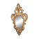 Mirror carved in gilded wood, 19th century