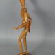 Articulated mannequin varnished wood for artist 33 cm SL
