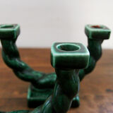 Pair of vintage lonchamp candlesticks