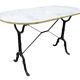 Vintage bistro kitchen table