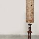 Danish vintage wooden floor lamp 1970 'Totem'
