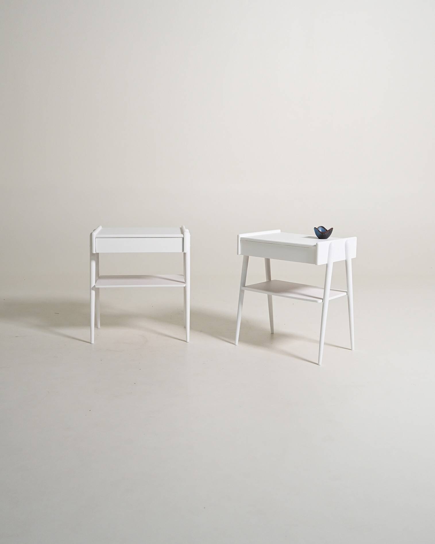 Bedside tables by AB Carlström & Co Möbelfabrik, Sweden, 1950s–60s