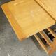 Bureau vintage en bois massif