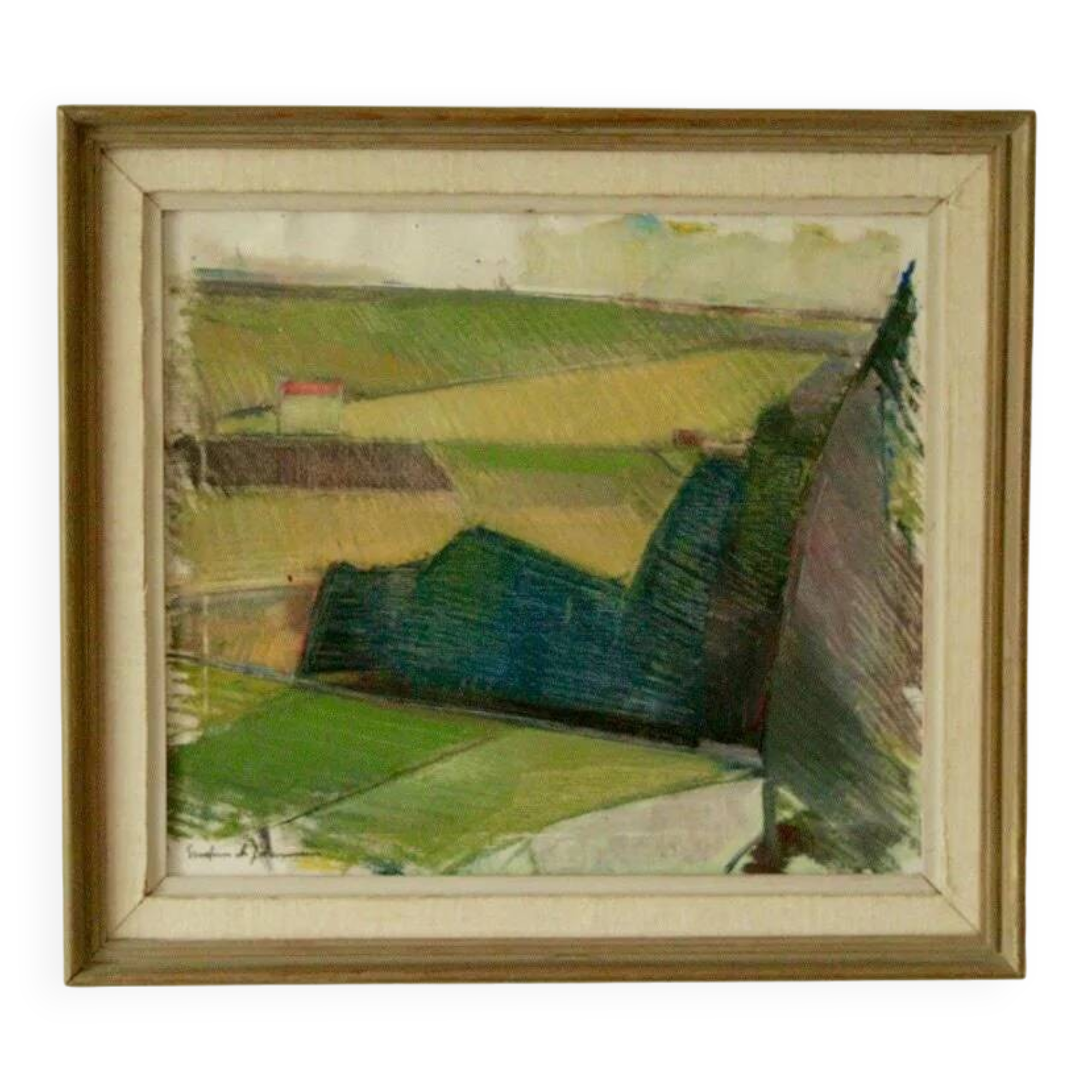 Paysage rural Gustav-Adolf Johansson