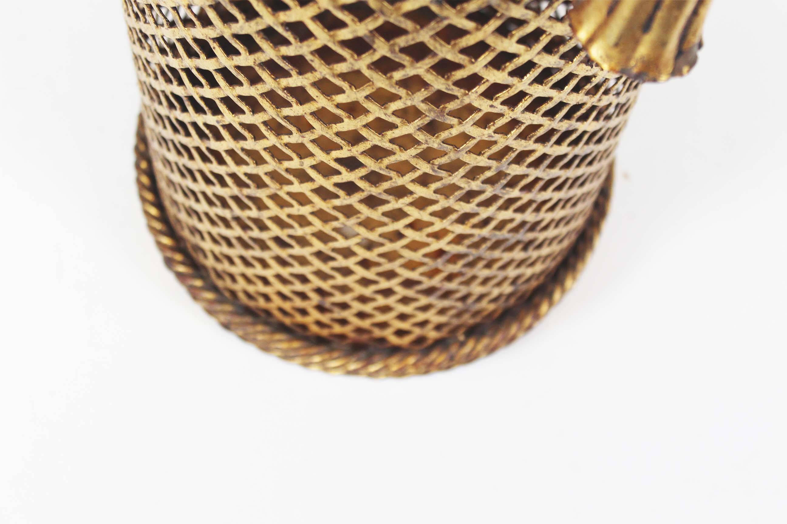 Tall Gilt Tassel Umbrella Stand by Li Puma Firenze