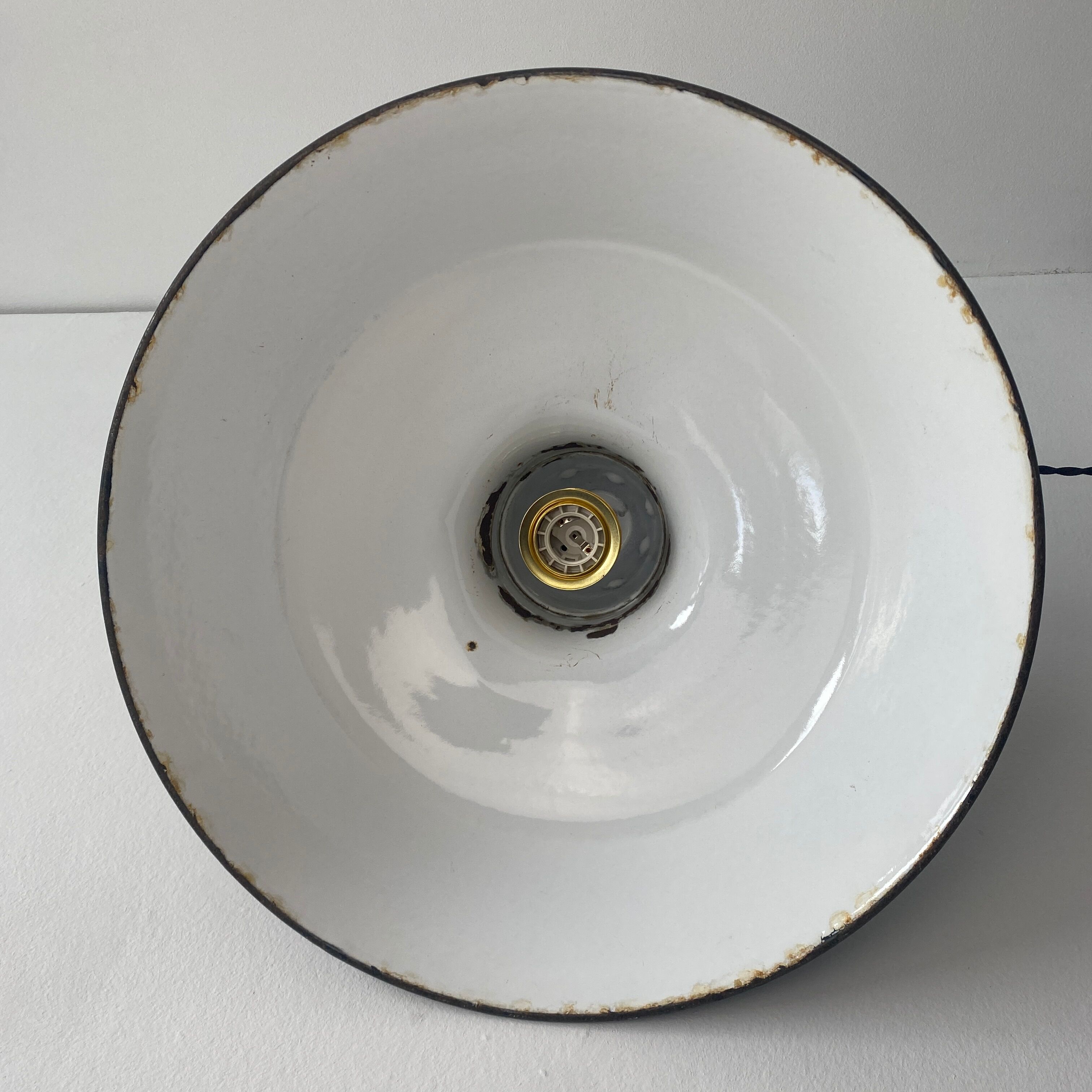 Pair of old industrial suspensions 40 cm