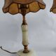 Pair of marble lamps