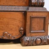 Buffet, commode, écritoire de propriété en acajou de style restauration, début XIXème
