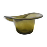 Empty blown glass pocket