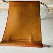 2 chairs MR10 by Ludwig Mies Van Der Rohe for Fasem, 1980