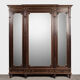 Mirror doors wardrobe