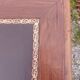 desk, leather top
