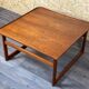 Table basse en teck des années 60-70 Kubus par Jalk Vodder Andersen pour Dyrlund Danemark