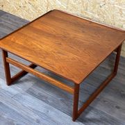 Table basse en teck des années 60-70 Kubus par Jalk Vodder Andersen pour Dyrlund Danemark