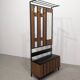 Vintage coat rack with trunk