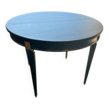Table à manger empire noire avec bronze