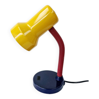 Functional 80s-90s Colorblock Desk Lamp