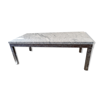 Granite coffee table