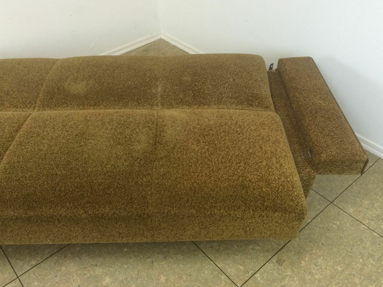 50s 60s sofa daybed club sofa Mid Century Bauhaus kidney table era design