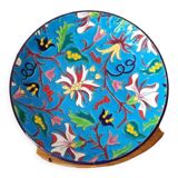 Longwy enamel plate