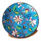 Longwy enamel plate