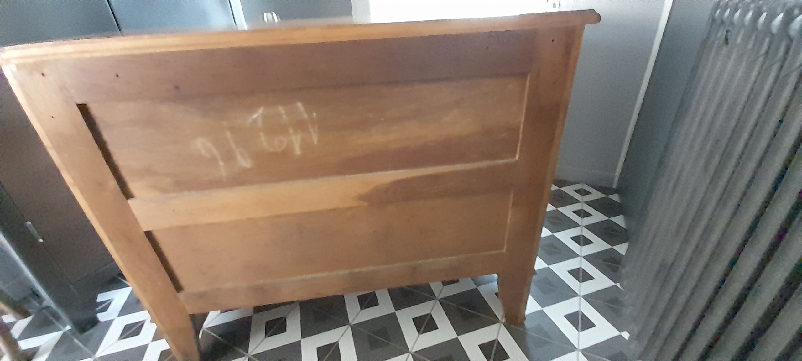 Louis XV style chest of drawers from the 50s