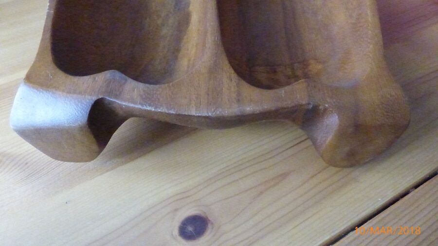 Empty wooden pocket 1970