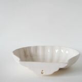 Large shell-shaped bowl to be placed or fixed, 1960.