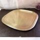 Large gilded copper serving tray early 20th century