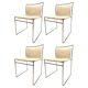 Tulu Chairs attributed to Kazhuide Takahama for Simon Gavina, Italy, 1970s, Set of 4