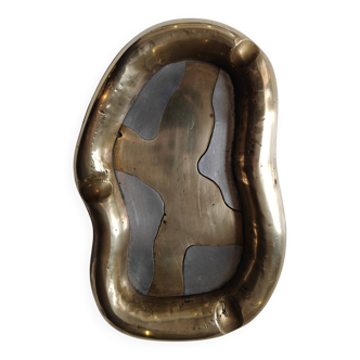 Brutalist ashtray and catchall by David Marshall